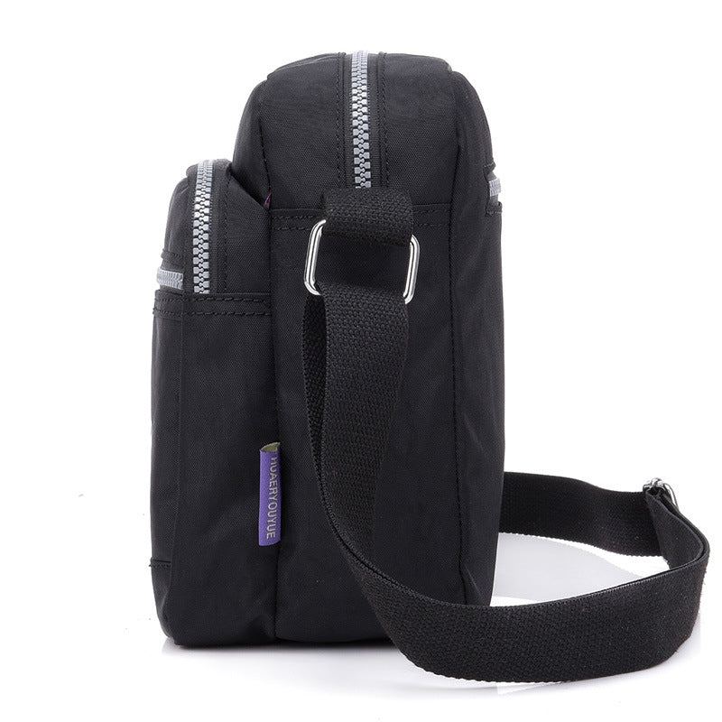 Huayuer 2026 New Women's Bag Casual Water-Repellent Nylon Shoulder Bag Simple Bag Crossbody Bag Wholesale