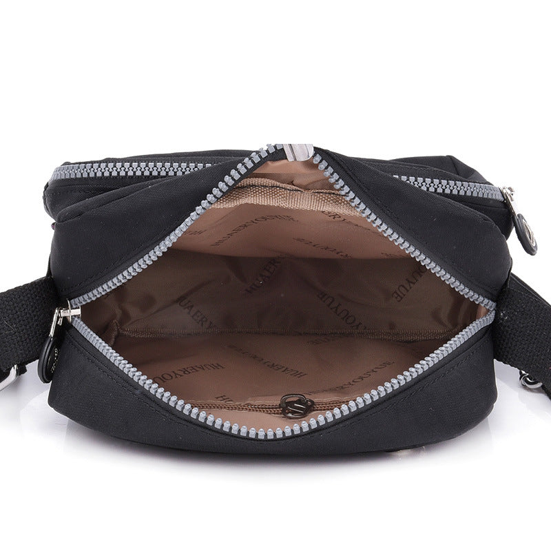 Huayuer 2026 New Women's Bag Casual Water-Repellent Nylon Shoulder Bag Simple Bag Crossbody Bag Wholesale