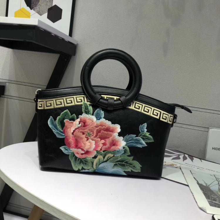 Bags for Women 2025 Retro Chinese Style Embroider with Cheongsam Hand-Held Crossbody Shoulder Bag for Women Jumei 298726