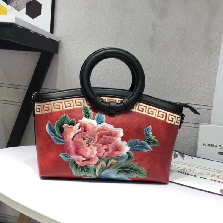 Bags for Women 2025 Retro Chinese Style Embroider with Cheongsam Hand-Held Crossbody Shoulder Bag for Women Jumei 298726