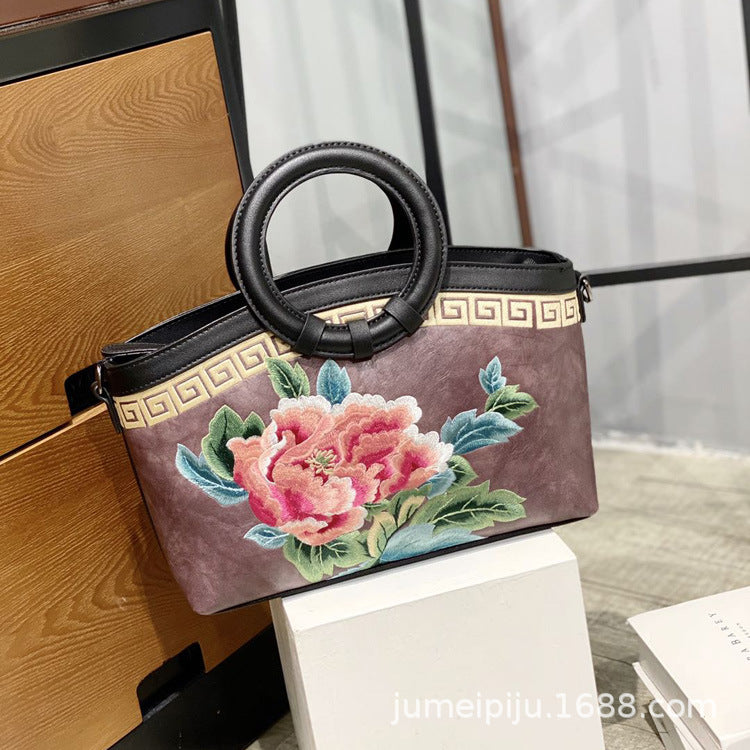 Bags for Women 2025 Retro Chinese Style Embroider with Cheongsam Hand-Held Crossbody Shoulder Bag for Women Jumei 298726