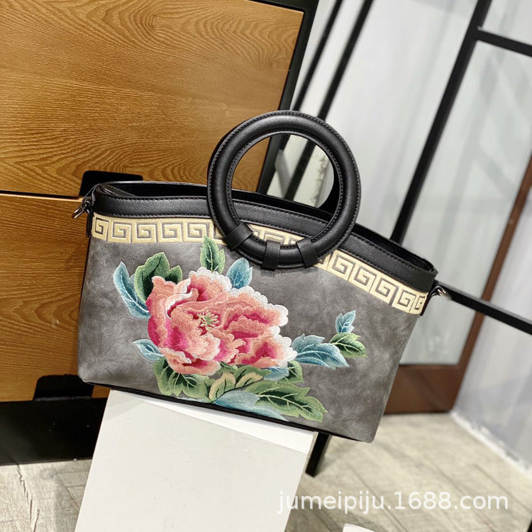 Bags for Women 2025 Retro Chinese Style Embroider with Cheongsam Hand-Held Crossbody Shoulder Bag for Women Jumei 298726