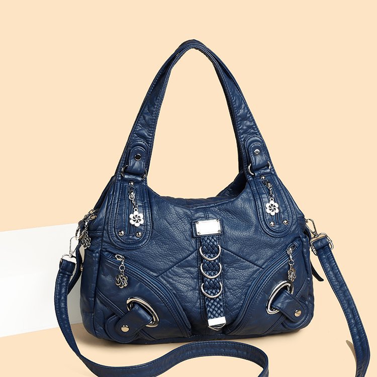 Cross-border Explosions Foreign Trade Women's Bag European and American Women's Bag Trendy Large Capacity Single Room Bag Portable Crossbody Bag Women's Bag Wholesale