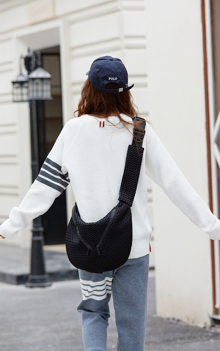 Casual Crossbody Bag for Women, Lightweight, Large Capacity, Simple and Versatile Shoulder Bag, Commuter Bag, Storage Tote, Urban Minimalist Style