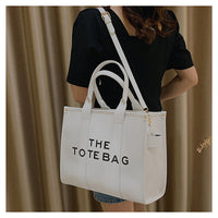 2025 New Printed Simple Tote Bag Large Capacity Letter Handbag Women's Underarm Bag Fashion Shoulder Crossbody Bag