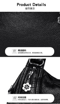 Cross-border Explosions Foreign Trade Women's Bag European and American Women's Bag Trendy Large Capacity Single Room Bag Portable Crossbody Bag Women's Bag Wholesale