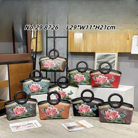 Bags for Women 2025 Retro Chinese Style Embroider with Cheongsam Hand-Held Crossbody Shoulder Bag for Women Jumei 298726