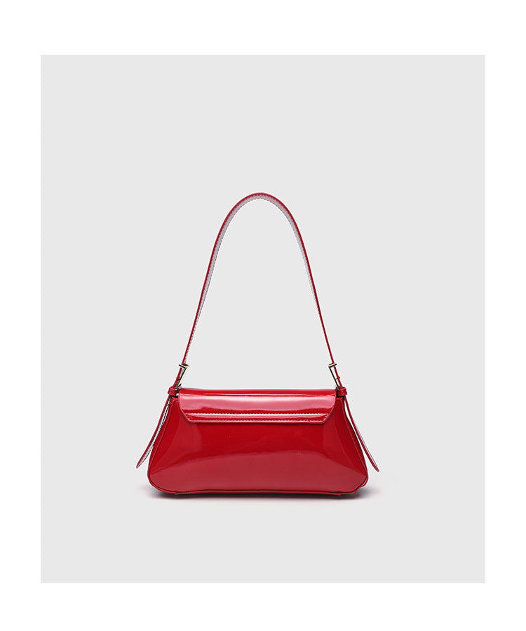 Cross-Border Women's Bag 2026 New Versatile Underarm Bag Casual Urban Style Single Shoulder Simple Small Bag Flap Bag Crossbody Bag