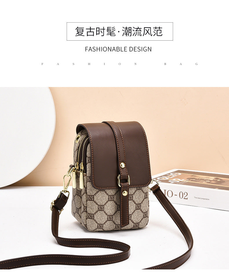 2026 Crossbody Bag for Women, New Autumn and Winter Trendy Fashion Versatile High-End Lightweight Women's Printed Shoulder Bag