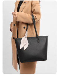 Tote bag large capacity women's high-grade portable women's bag work commuter bag fashionable simple all-match shoulder bag women