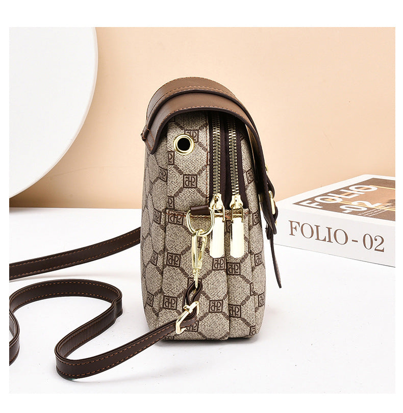 2026 Crossbody Bag for Women, New Autumn and Winter Trendy Fashion Versatile High-End Lightweight Women's Printed Shoulder Bag