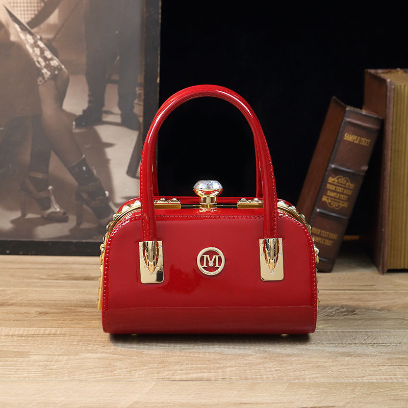 Simple Portable Bride Bag 2025 New Style Women's High-Capacity Casual Shoulder Bag