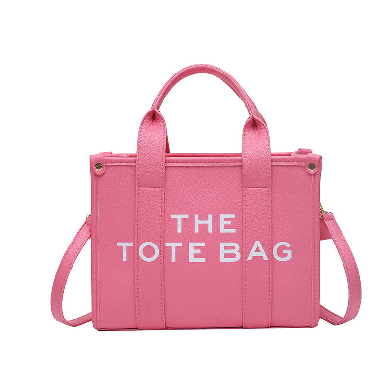 2025 New Printed Simple Tote Bag Large Capacity Letter Handbag Women's Underarm Bag Fashion Shoulder Crossbody Bag