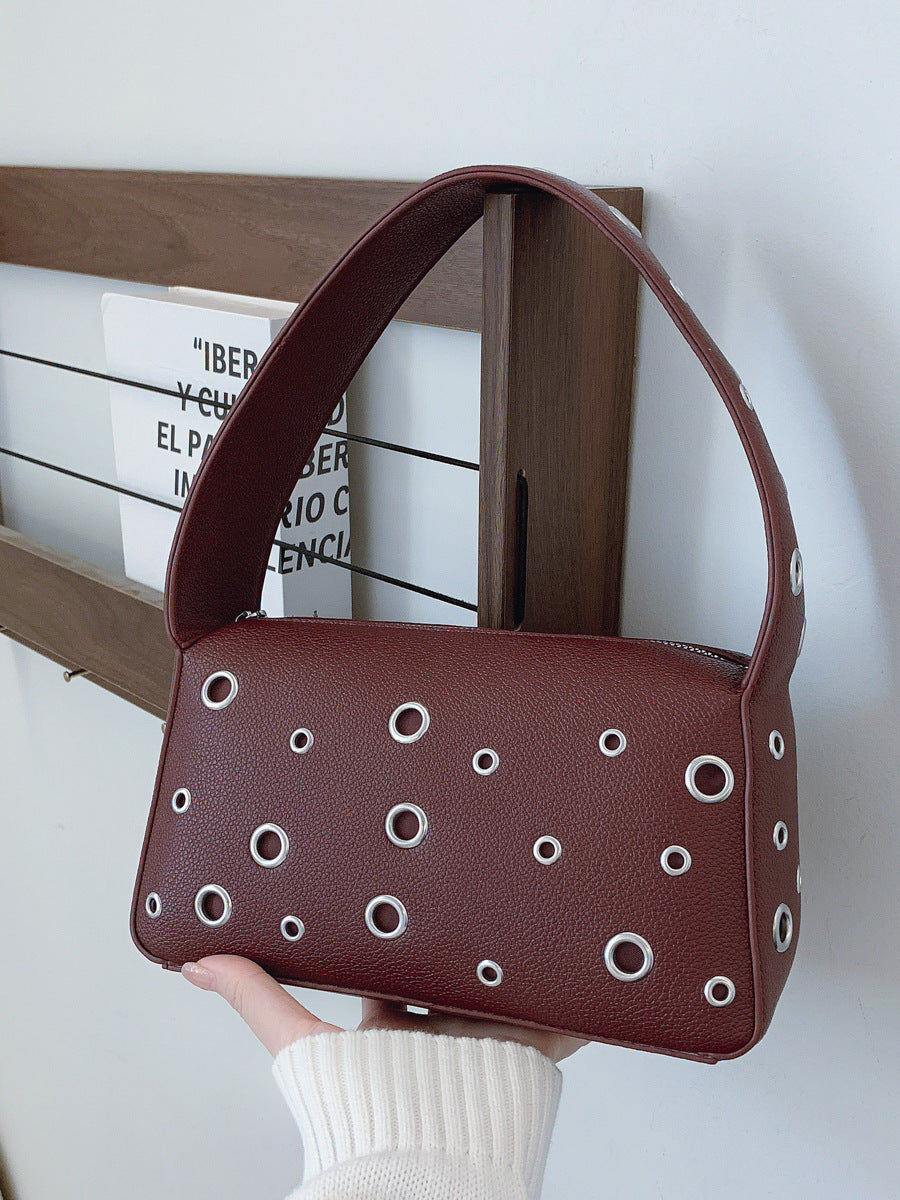 Cross-Border 2025 New Style Bag Women's Fashionable Texture Chest Crossbody Bag Versatile Ins Shoulder Bag for Women