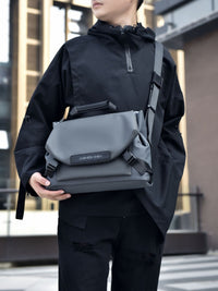 Cross-border Men's Crossbody Bag General Bag Large Capacity Functional Sports Shoulder Bag Trendy Brand Business Backpack