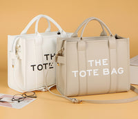 2025 New Printed Simple Tote Bag Large Capacity Letter Handbag Women's Underarm Bag Fashion Shoulder Crossbody Bag