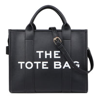 2025 New Printed Simple Tote Bag Large Capacity Letter Handbag Women's Underarm Bag Fashion Shoulder Crossbody Bag