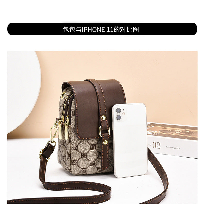 2026 Crossbody Bag for Women, New Autumn and Winter Trendy Fashion Versatile High-End Lightweight Women's Printed Shoulder Bag