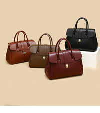 2025 New Style Large Capacity Official Document Tote Bag Retro Texturistic Tote Bag Single Shoulder Hand Bag Women's handbags Bag