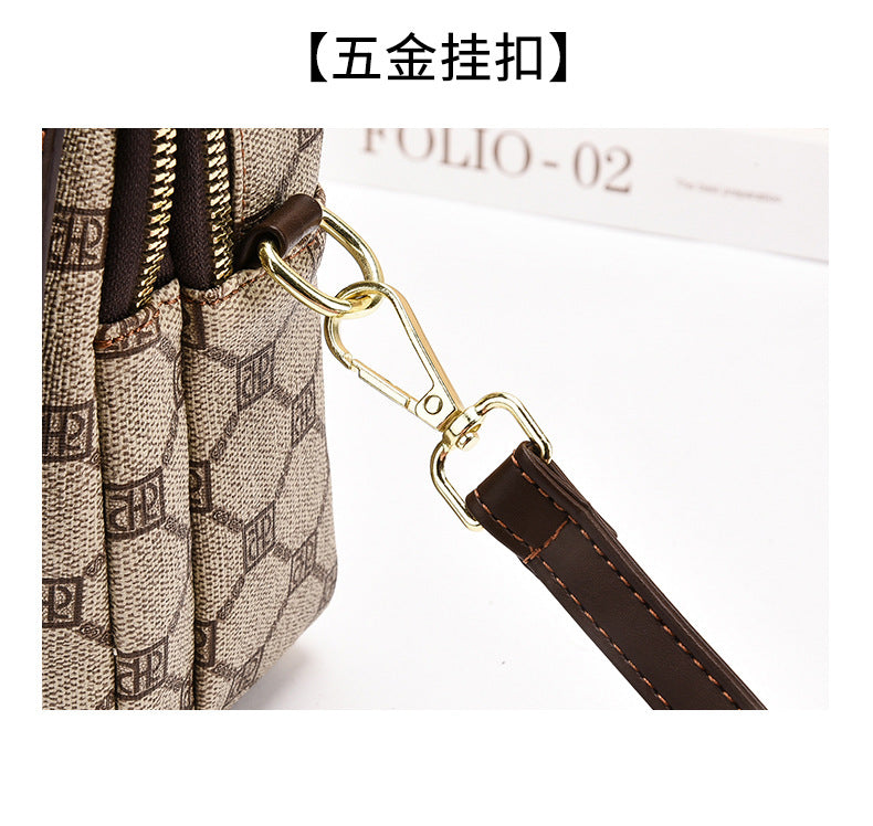 2026 Crossbody Bag for Women, New Autumn and Winter Trendy Fashion Versatile High-End Lightweight Women's Printed Shoulder Bag