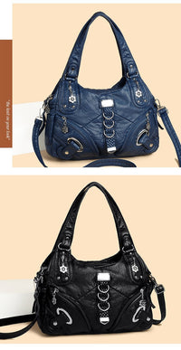 Cross-border Explosions Foreign Trade Women's Bag European and American Women's Bag Trendy Large Capacity Single Room Bag Portable Crossbody Bag Women's Bag Wholesale