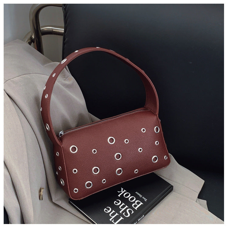 Cross-Border 2025 New Style Bag Women's Fashionable Texture Chest Crossbody Bag Versatile Ins Shoulder Bag for Women