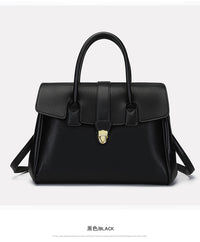 2025 New Style Large Capacity Official Document Tote Bag Retro Texturistic Tote Bag Single Shoulder Hand Bag Women's handbags Bag