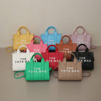 2025 New Printed Simple Tote Bag Large Capacity Letter Handbag Women's Underarm Bag Fashion Shoulder Crossbody Bag