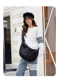 Casual Crossbody Bag for Women, Lightweight, Large Capacity, Simple and Versatile Shoulder Bag, Commuter Bag, Storage Tote, Urban Minimalist Style