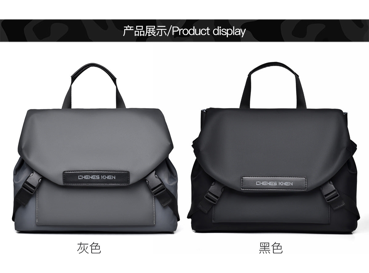 Cross-border Men's Crossbody Bag General Bag Large Capacity Functional Sports Shoulder Bag Trendy Brand Business Backpack
