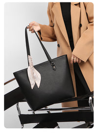 Tote bag large capacity women's high-grade portable women's bag work commuter bag fashionable simple all-match shoulder bag women