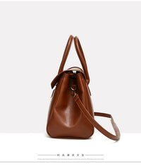 2025 New Style Large Capacity Official Document Tote Bag Retro Texturistic Tote Bag Single Shoulder Hand Bag Women's handbags Bag