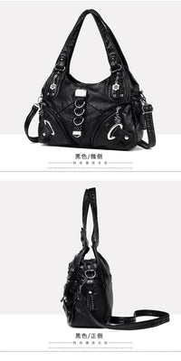 Cross-border Explosions Foreign Trade Women's Bag European and American Women's Bag Trendy Large Capacity Single Room Bag Portable Crossbody Bag Women's Bag Wholesale