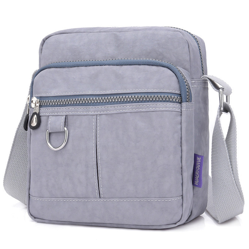 Huayuer 2026 New Women's Bag Casual Water-Repellent Nylon Shoulder Bag Simple Bag Crossbody Bag Wholesale