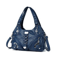 Cross-border Explosions Foreign Trade Women's Bag European and American Women's Bag Trendy Large Capacity Single Room Bag Portable Crossbody Bag Women's Bag Wholesale