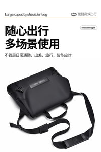 Cross-border Men's Crossbody Bag General Bag Large Capacity Functional Sports Shoulder Bag Trendy Brand Business Backpack