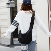 Casual Crossbody Bag for Women, Lightweight, Large Capacity, Simple and Versatile Shoulder Bag, Commuter Bag, Storage Tote, Urban Minimalist Style
