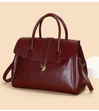 2025 New Style Large Capacity Official Document Tote Bag Retro Texturistic Tote Bag Single Shoulder Hand Bag Women's handbags Bag