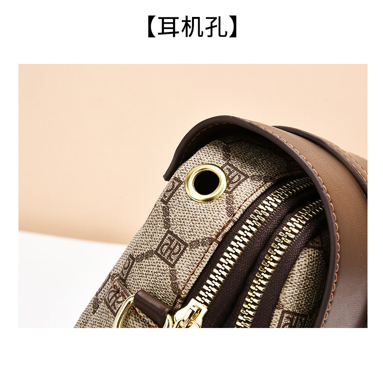 2026 Crossbody Bag for Women, New Autumn and Winter Trendy Fashion Versatile High-End Lightweight Women's Printed Shoulder Bag