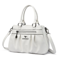 Cross-border women's bag 2024 new European and American retro women's bag simple fashion shoulder slung multi-layer large bag a generation of hair