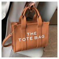 2025 New Printed Simple Tote Bag Large Capacity Letter Handbag Women's Underarm Bag Fashion Shoulder Crossbody Bag