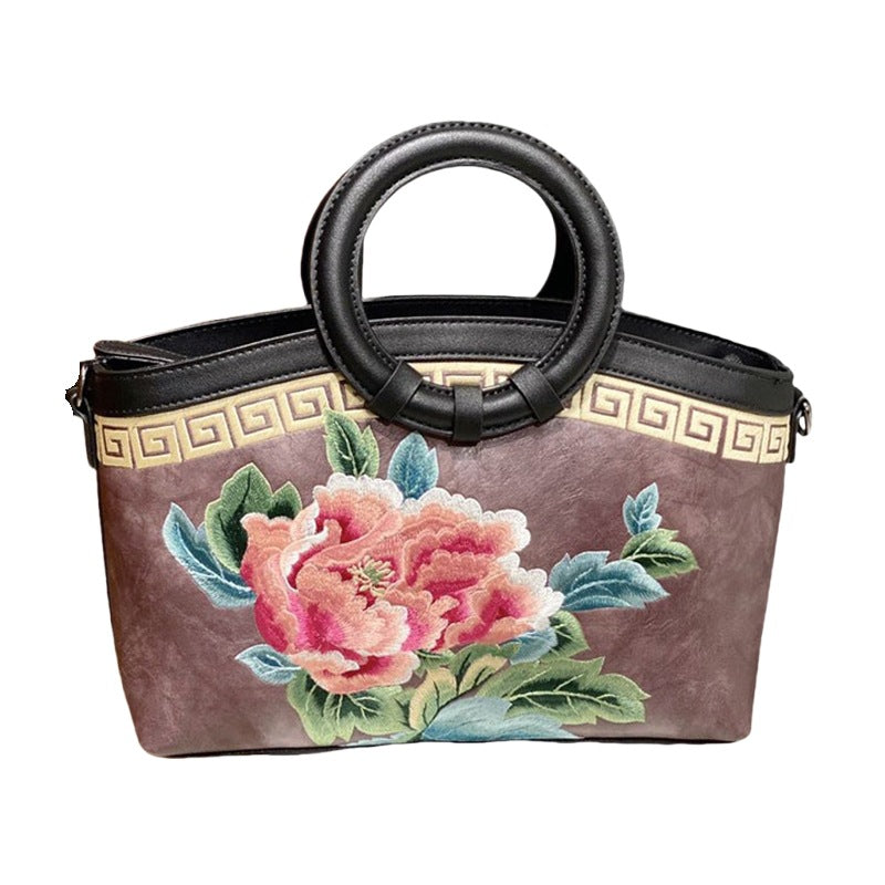 Bags for Women 2025 Retro Chinese Style Embroider with Cheongsam Hand-Held Crossbody Shoulder Bag for Women Jumei 298726