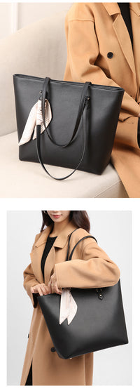 Tote bag large capacity women's high-grade portable women's bag work commuter bag fashionable simple all-match shoulder bag women
