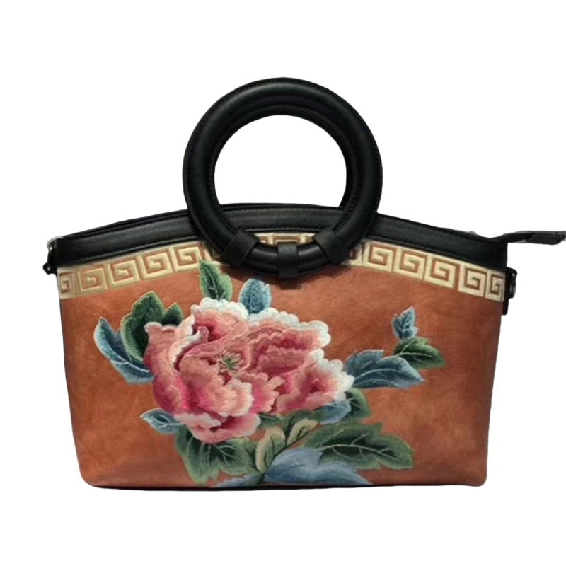 Bags for Women 2025 Retro Chinese Style Embroider with Cheongsam Hand-Held Crossbody Shoulder Bag for Women Jumei 298726