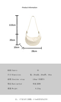 Cross-border Women's Bag Popular Retro Bag Women's New Fashion Texturized Shoulder Bag Retro Commuter Crossbody Dumpling Bag