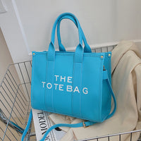 2025 New Printed Simple Tote Bag Large Capacity Letter Handbag Women's Underarm Bag Fashion Shoulder Crossbody Bag