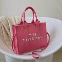 2025 New Printed Simple Tote Bag Large Capacity Letter Handbag Women's Underarm Bag Fashion Shoulder Crossbody Bag