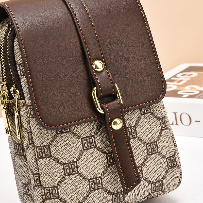 2026 Crossbody Bag for Women, New Autumn and Winter Trendy Fashion Versatile High-End Lightweight Women's Printed Shoulder Bag
