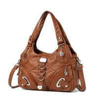 Cross-border Explosions Foreign Trade Women's Bag European and American Women's Bag Trendy Large Capacity Single Room Bag Portable Crossbody Bag Women's Bag Wholesale