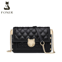 Chain Bag Women's 2024 New Trendy Fashionable Black Rhomboid Shoulder Crossbody Small Square Bag High-grade Commuter Shoulder Bag